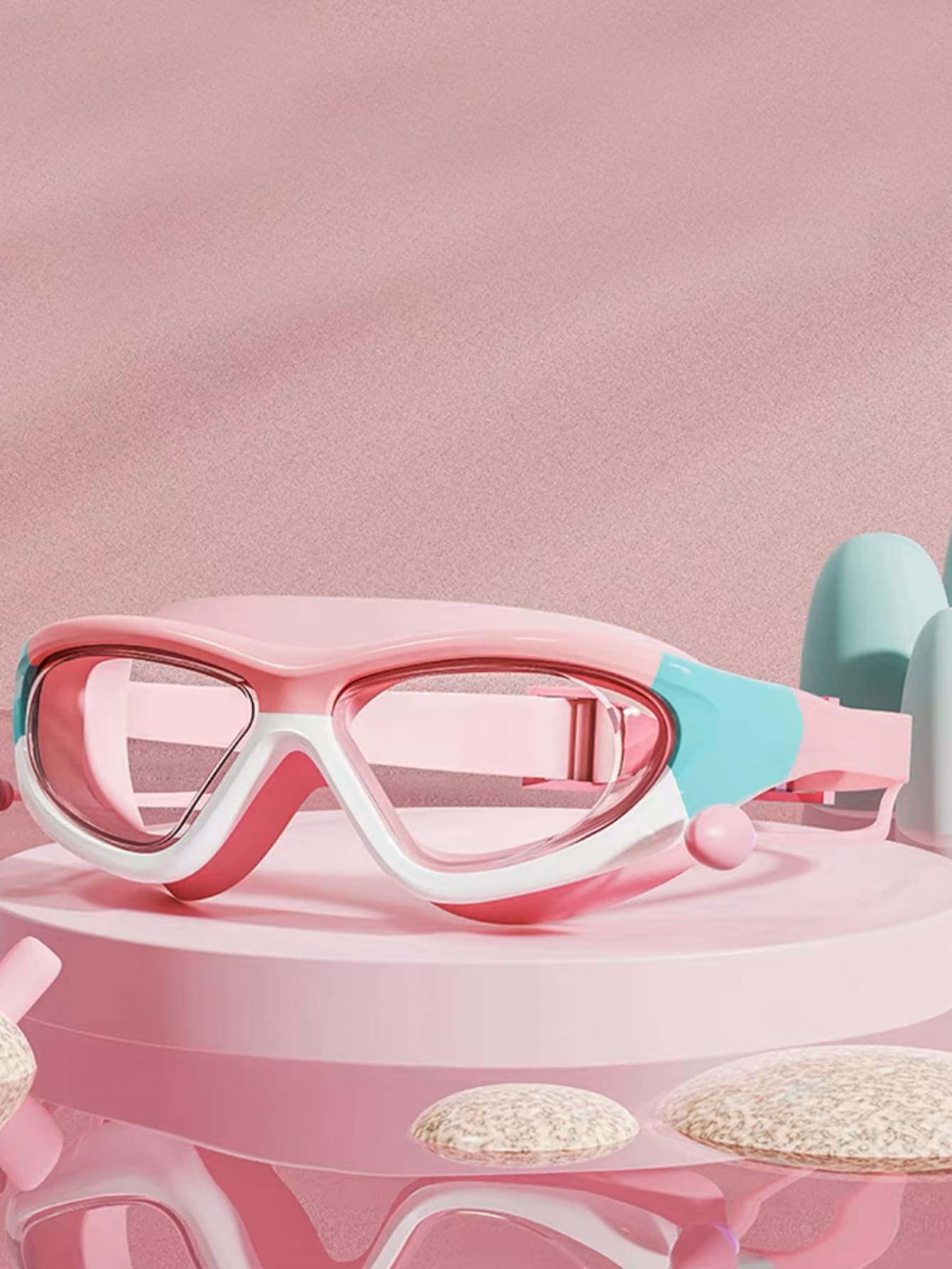 Swim Goggles Anti Fog Uv - High-definition waterdichte en anti-condens zwembril met