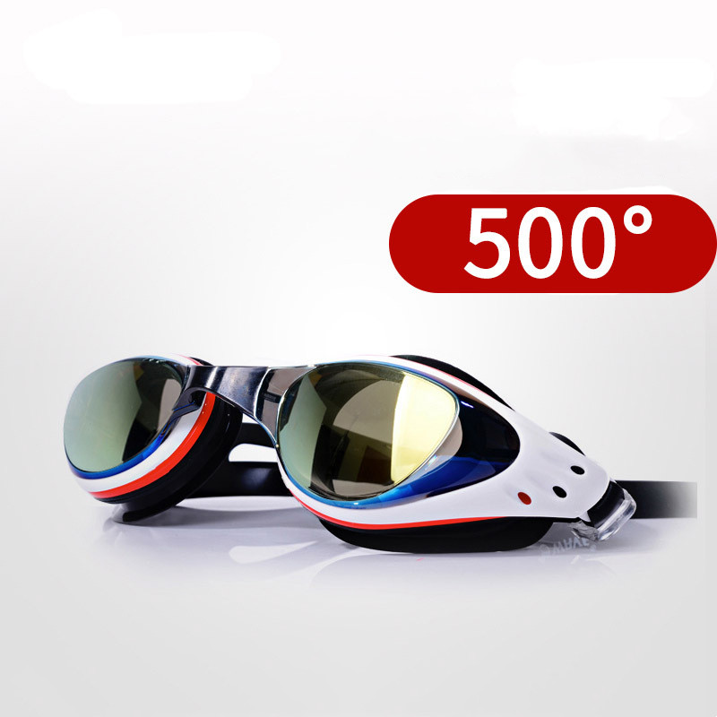 Swim Goggles Anti Fog Uv - Professionele Bijziendheid Zwemmen Bril Waterdicht Anti