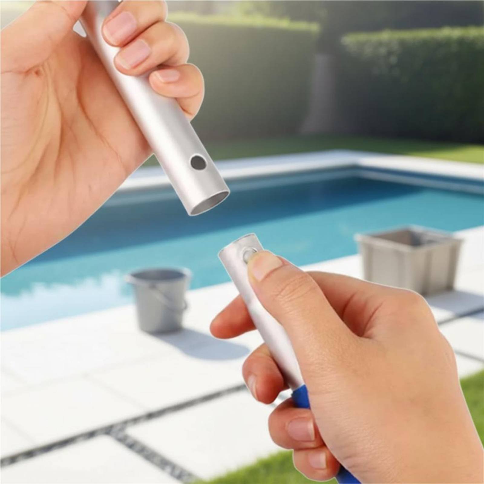 Pool Skimmer Net - Afneembaar zwembadbladnet Eenvoudig te gebruiken zwembadskimmer