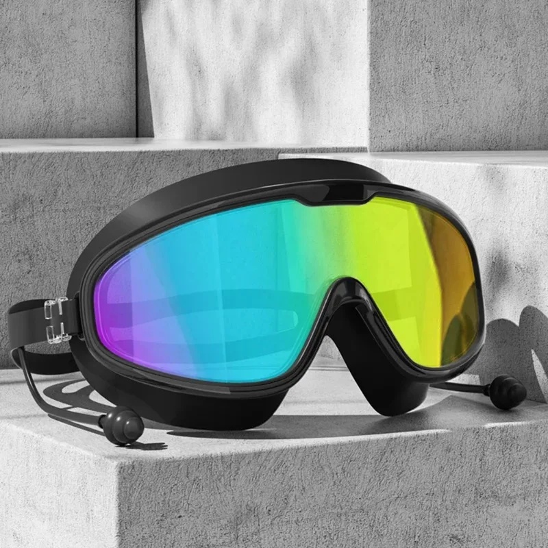 Swim Goggles Anti Fog Uv - Spiegelende zwembril voor volwassenen – anti-condens,