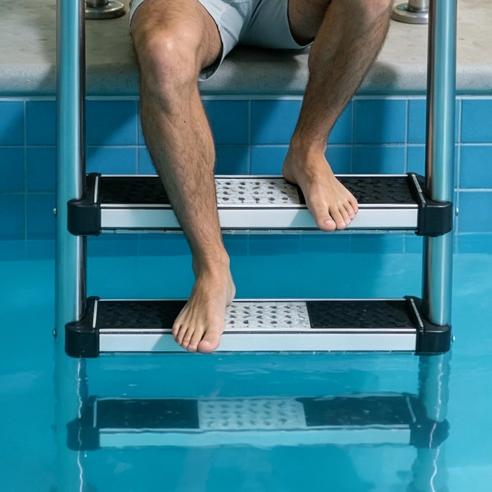 Pool Ladder Above Ground - Vervangende zwembadtrap treden 1,9 inch antislip