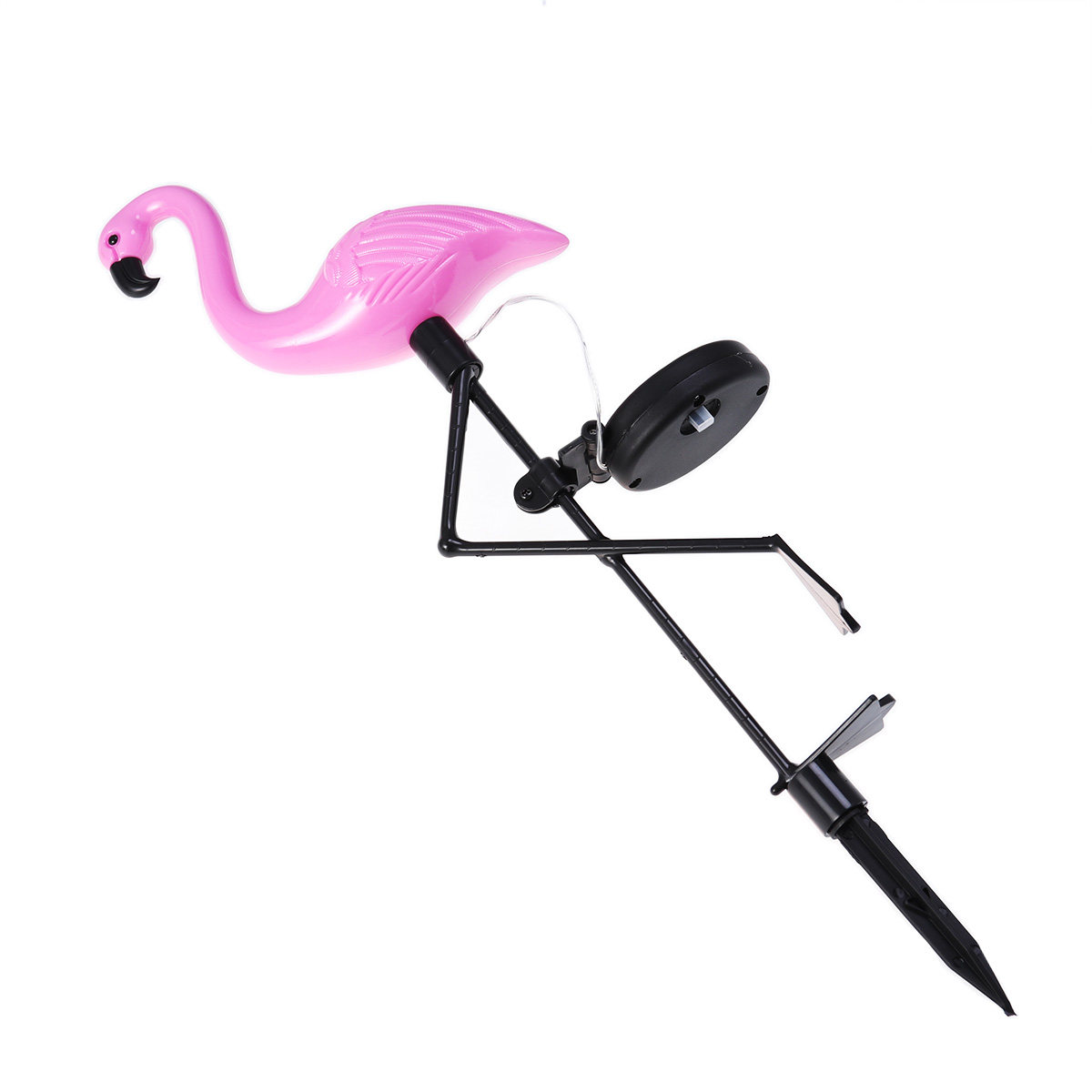 Pool Light Solar Rechargeable - LED Solar Tuinlamp Buiten Waterdicht Flamingo