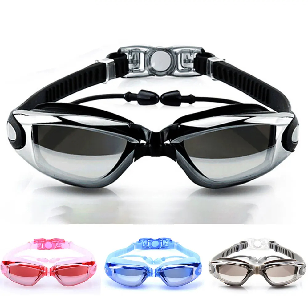 Swim Goggles Anti Fog Uv - Zwembril Volwassen zwembadbril Anti-condens Heren Dames