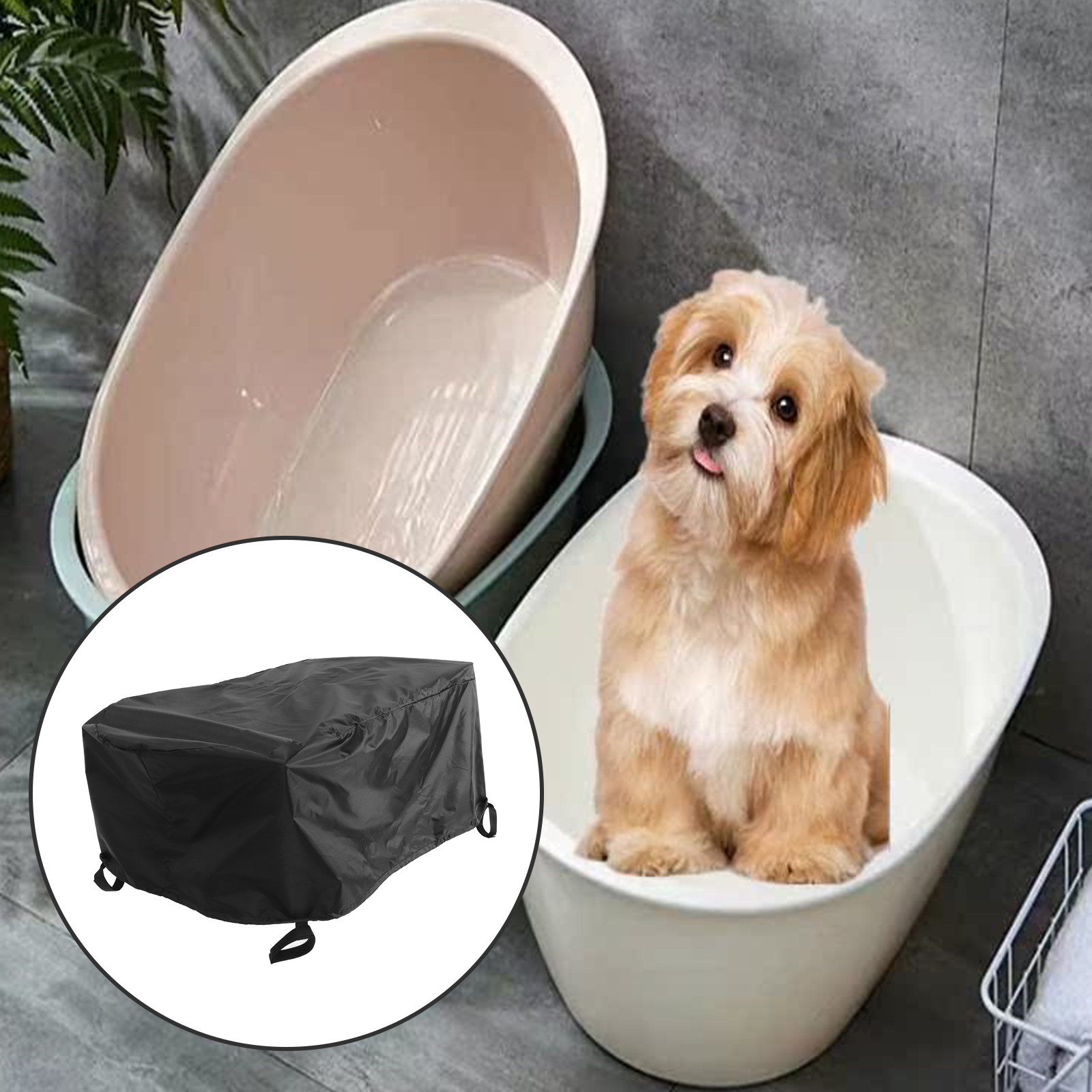 Opvouwbare badkuipafdekking vo - Pool Cover Waterproof recensie en prijs