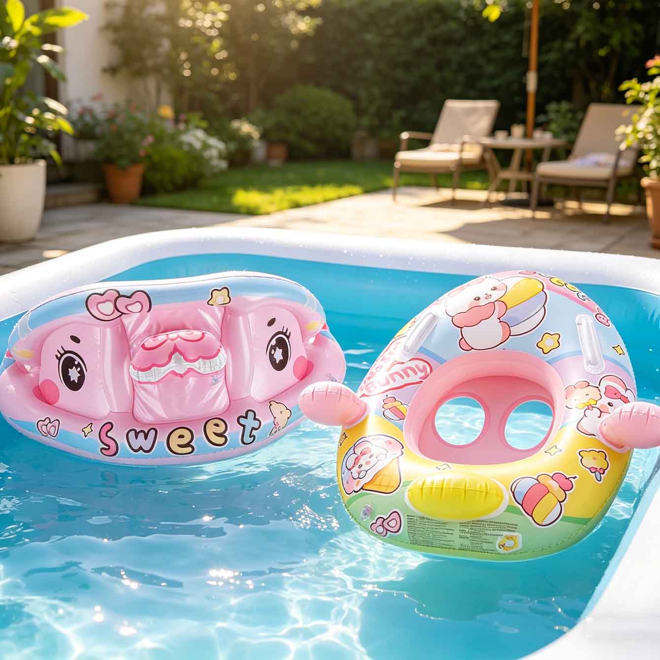 1PC opblaasbare zwembadvlotter - Pool Float Ring Inflatable recensie en prijs