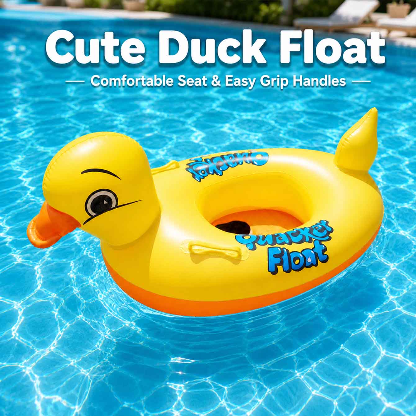 1PC Opblaasbare eend zwemband  - Pool Float Ring Inflatable recensie en prijs