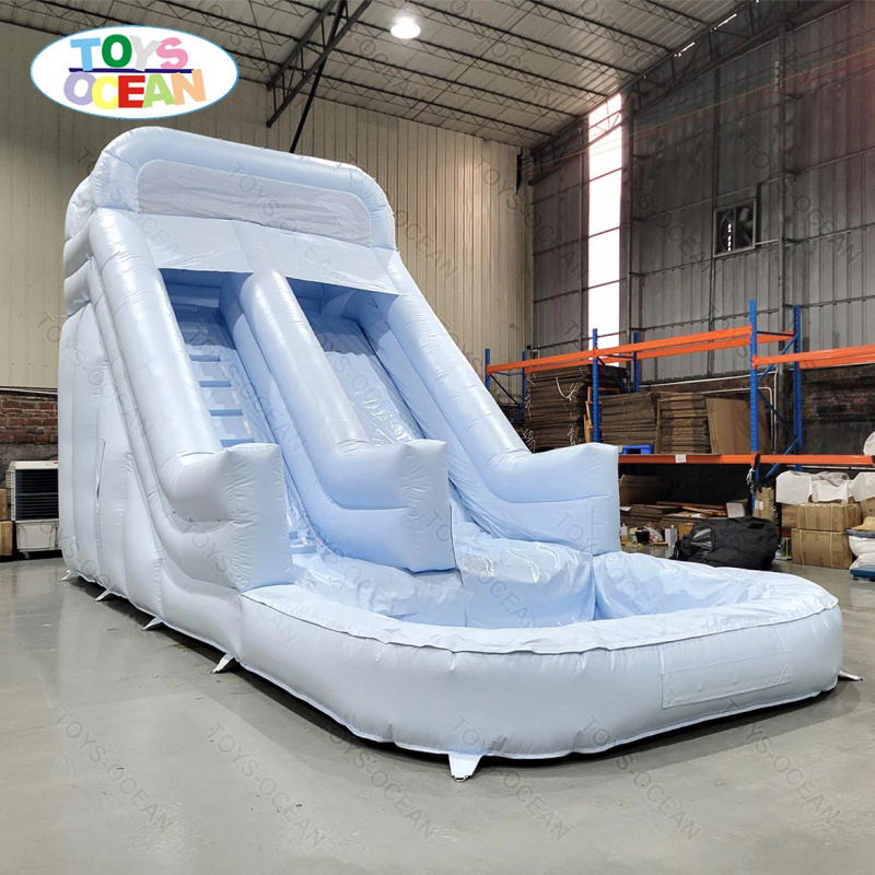 Op maat gemaakte enkelkleurige - Water Slide Inflatable recensie en prijs