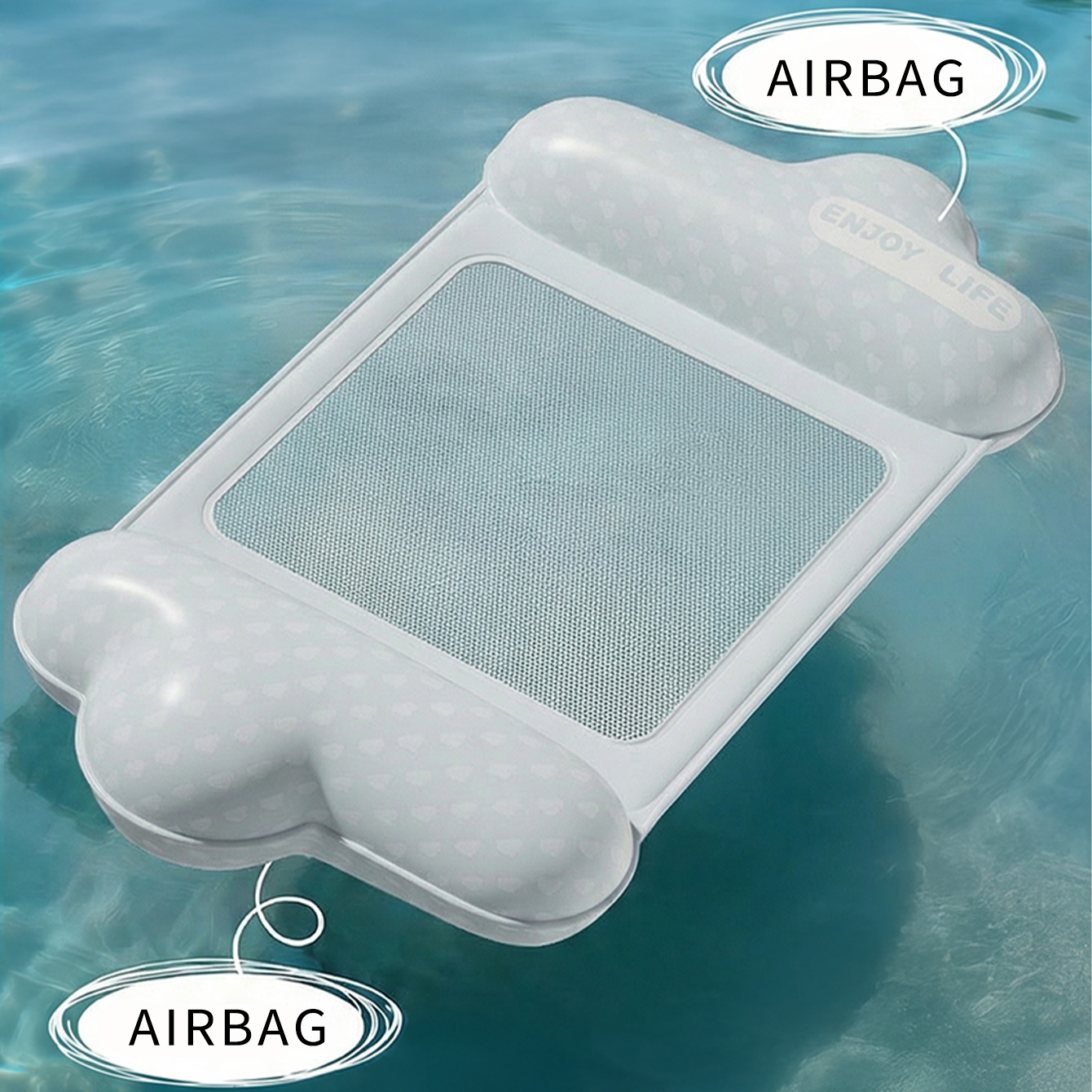 1PC Opblaasbaar zwembad Float  - Pool Lounger Inflatable recensie en prijs