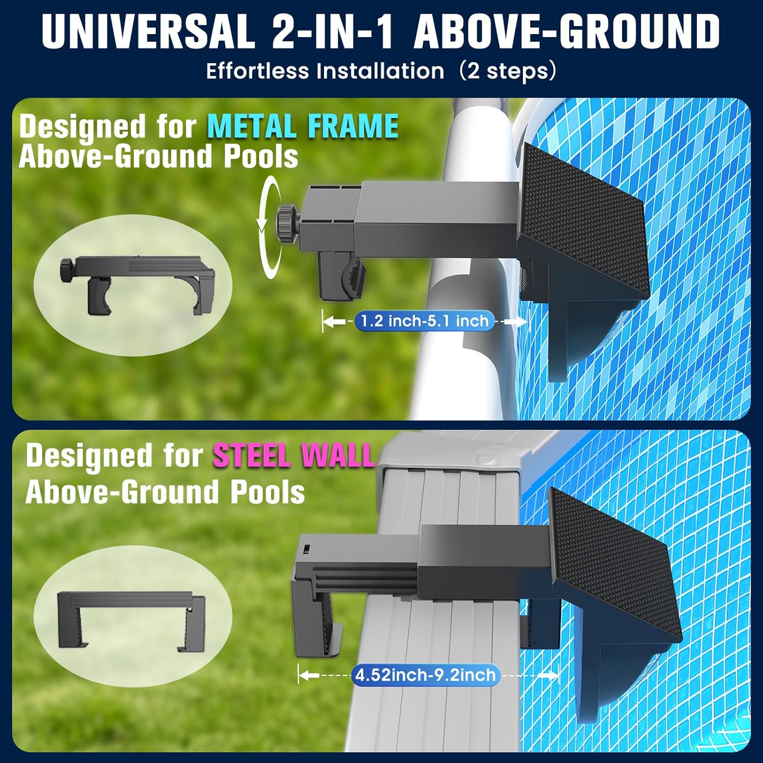 Zonne-zwembadverlichting voor  - Pool Light Solar Rechargeable recensie en prijs