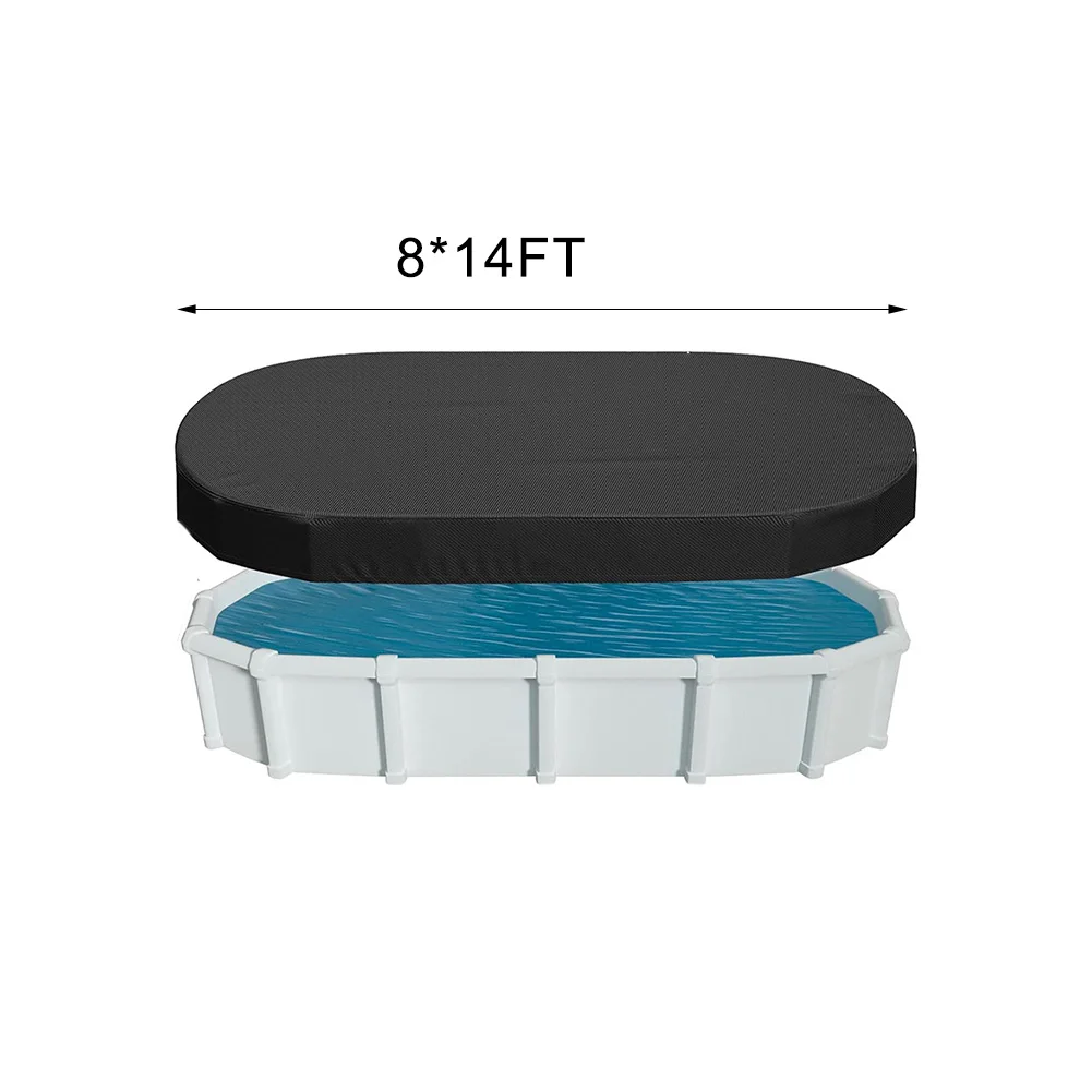 Ovale zwembadafdekking op zonn - Pool Cover Waterproof recensie en prijs