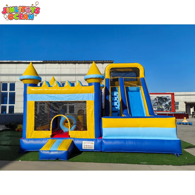 Commerciële 4-in-1 opblaasbare - Water Slide Inflatable recensie en prijs