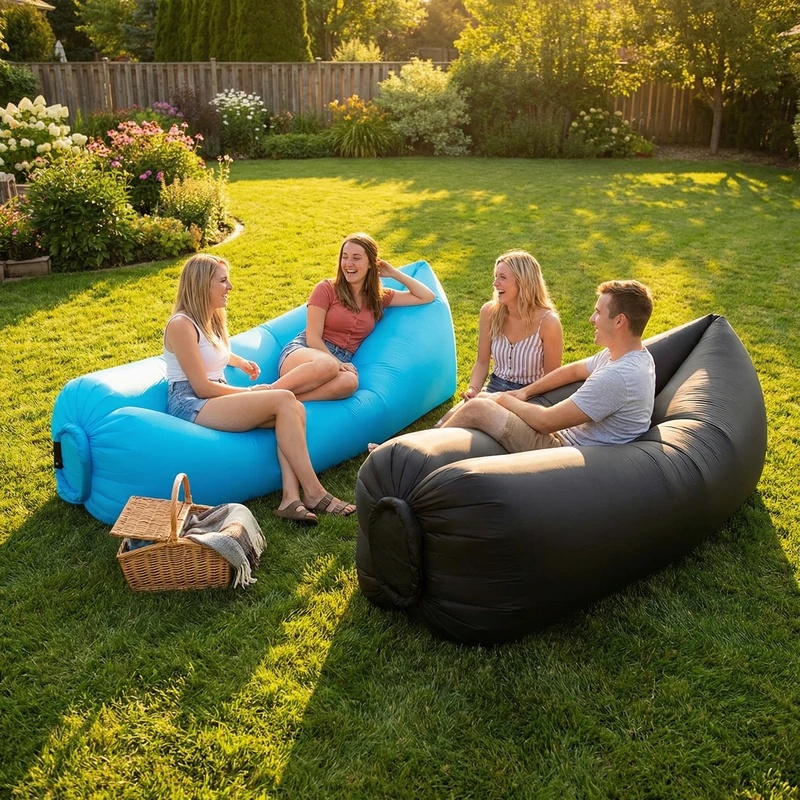 Draagbare opblaasbare luchtban - Pool Lounger Inflatable recensie en prijs