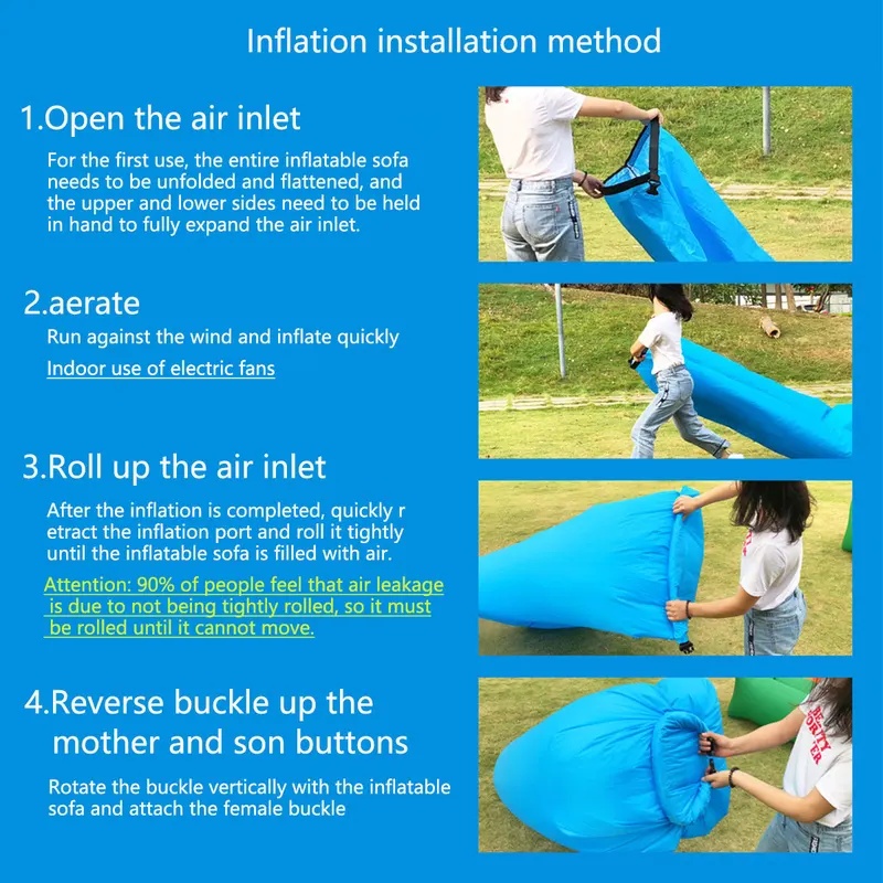 Draagbare opblaasbare luchtban - Pool Lounger Inflatable recensie en prijs