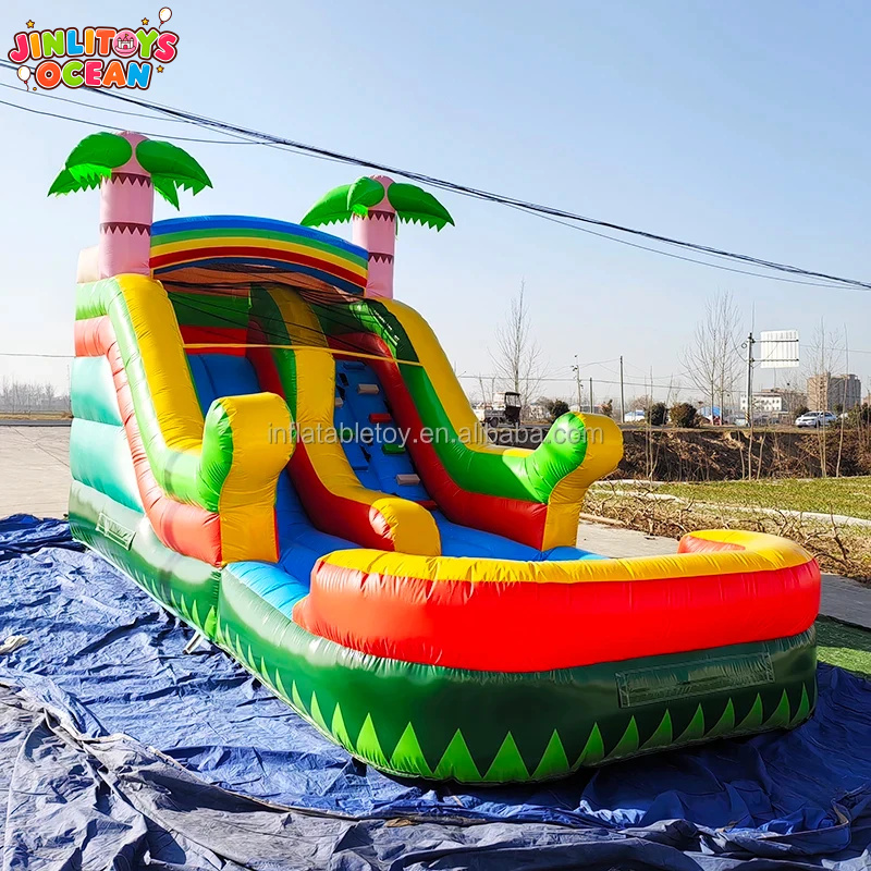 Commerciële opblaasbare palmbo - Water Slide Inflatable recensie en prijs