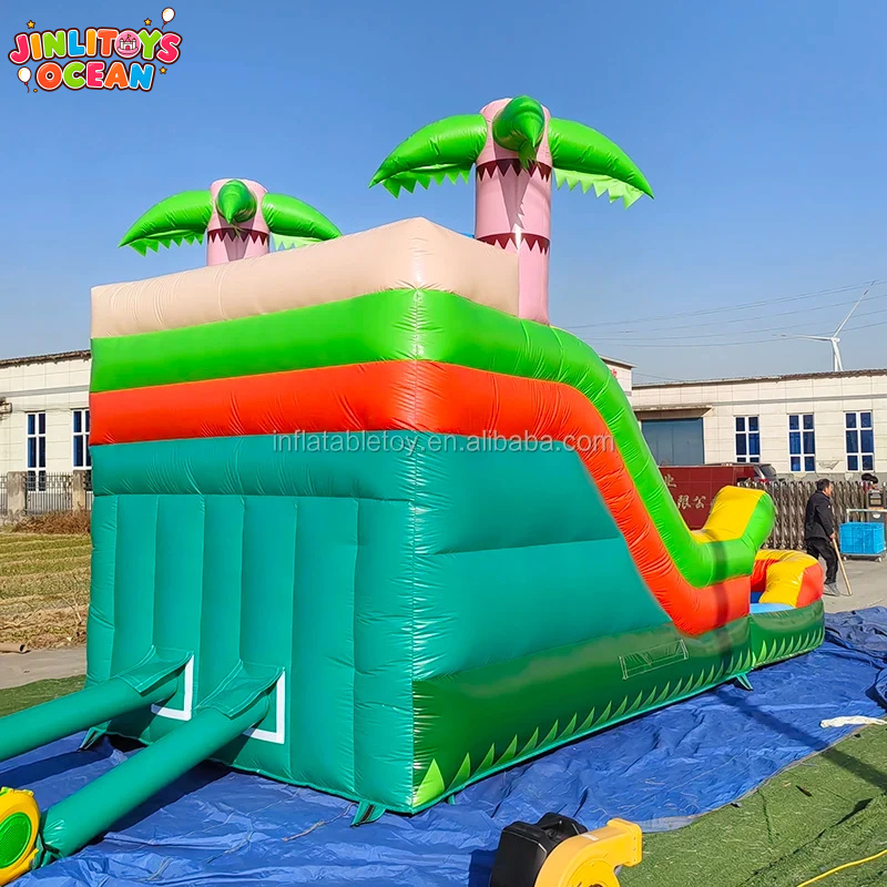 Commerciële opblaasbare palmbo - Water Slide Inflatable recensie en prijs