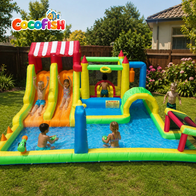 Cocofish Cocofish Tuin Zomer W - Water Slide Inflatable recensie en prijs
