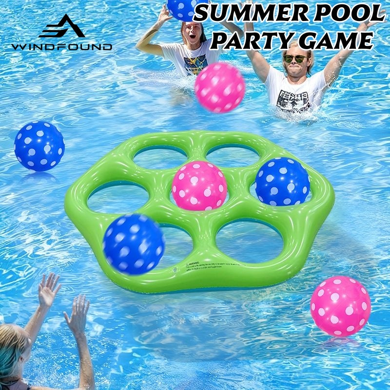 Opblaasbare zeshoekige ringgoo - Pool Float Ring Inflatable recensie en prijs
