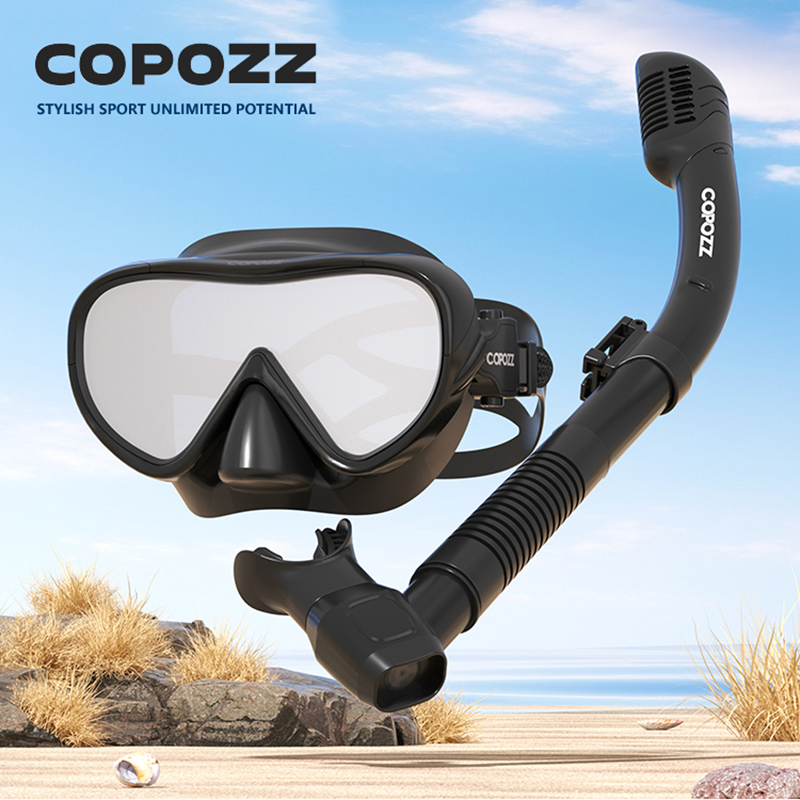 COPOZZ Nieuw duikmasker Full V - Snorkel Mask Full Face recensie en prijs