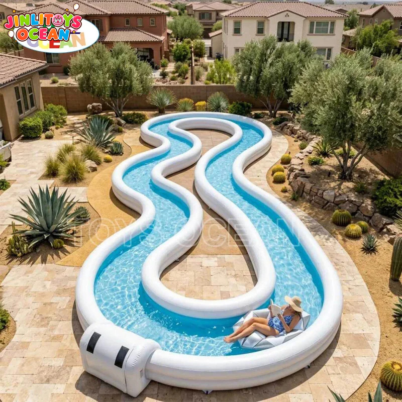 Commerciële opblaasbare Lazy R - Water Slide Inflatable recensie en prijs