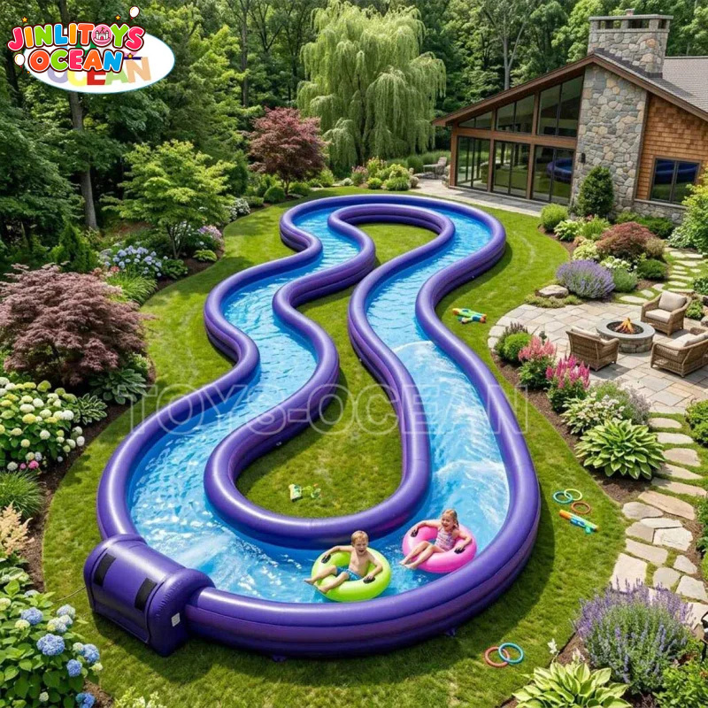 Commerciële opblaasbare Lazy R - Water Slide Inflatable recensie en prijs