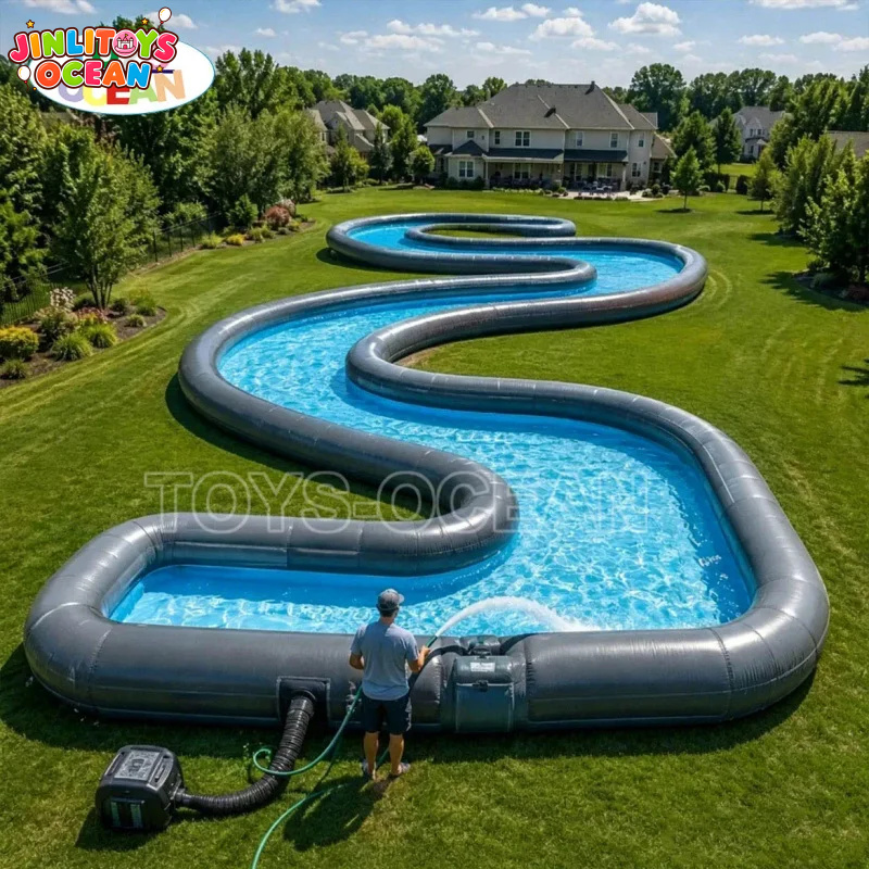Commerciële opblaasbare Lazy R - Water Slide Inflatable recensie en prijs
