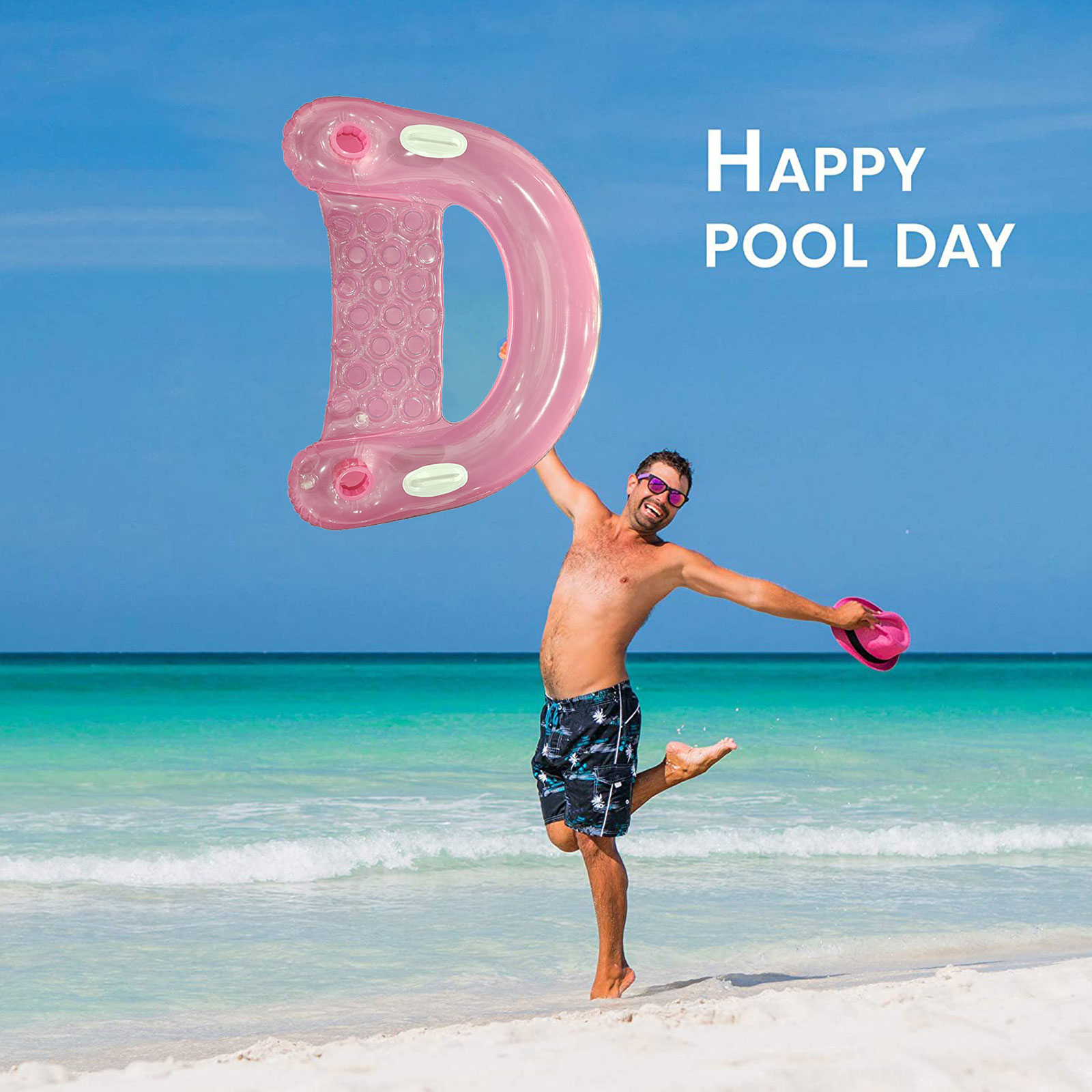 Opblaasbare waterstoel van PVC - Pool Lounger Inflatable recensie en prijs
