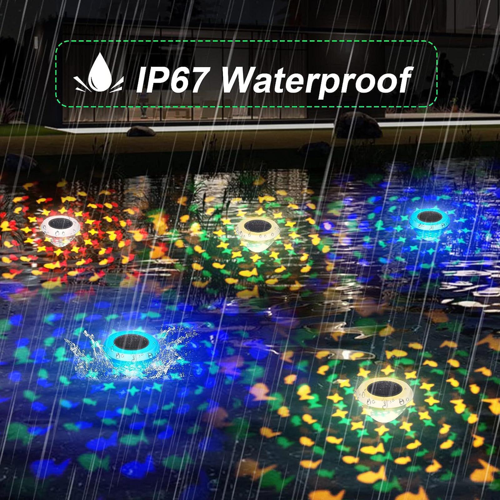 USB oplaadbare kleurveranderen - Pool Light Solar Rechargeable recensie en prijs