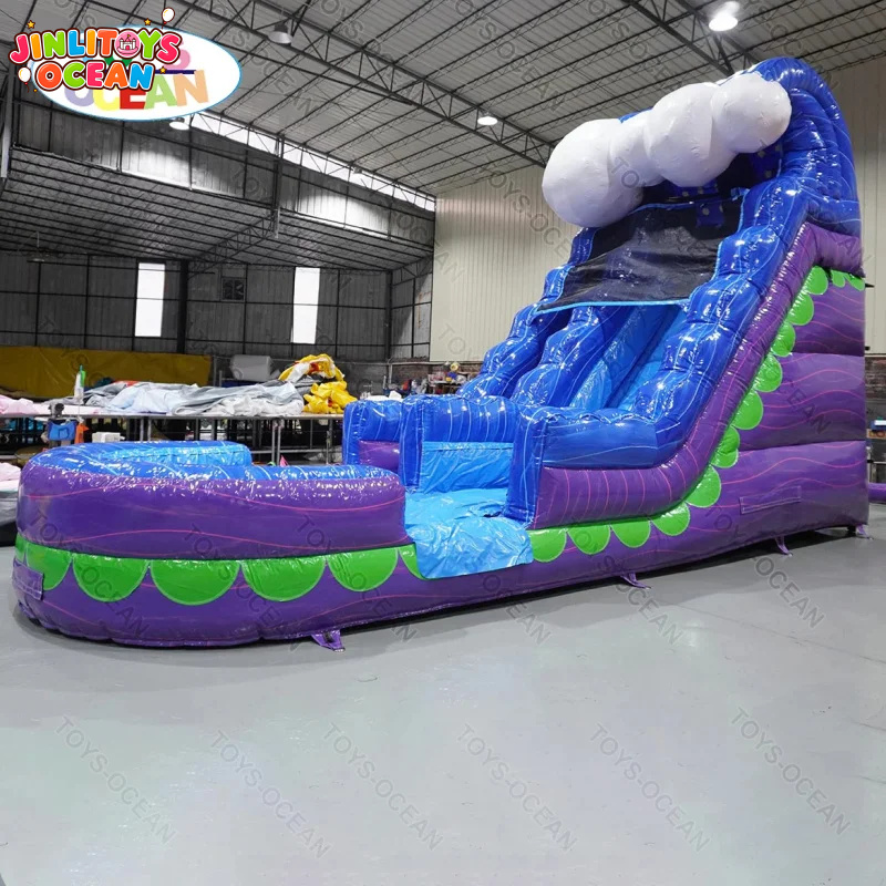 Commerciële opblaasbare waterg - Water Slide Inflatable recensie en prijs