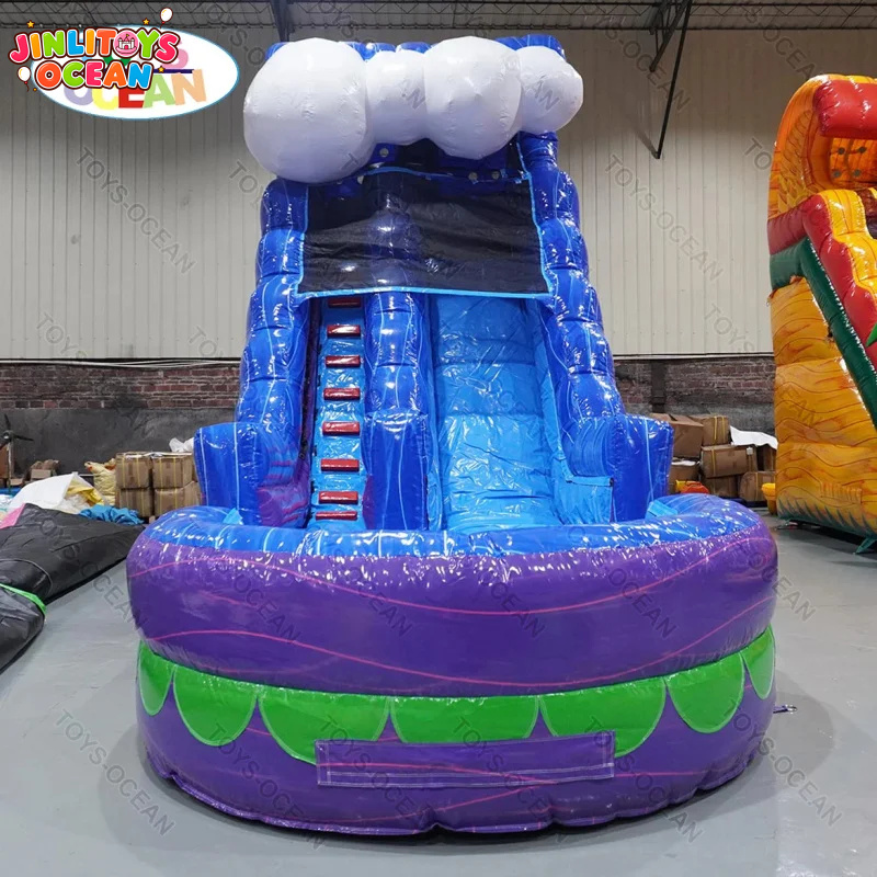 Commerciële opblaasbare waterg - Water Slide Inflatable recensie en prijs
