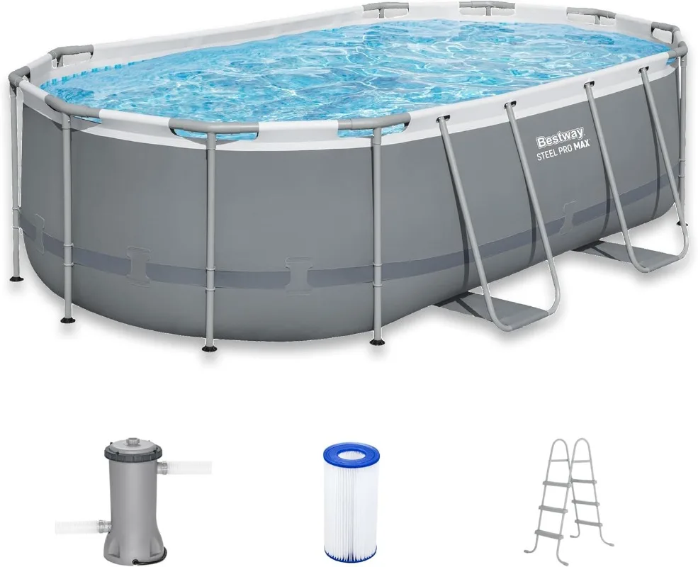 Bestway Steel Pro MAX 14' x 8' - Pool Ladder Above Ground recensie en prijs