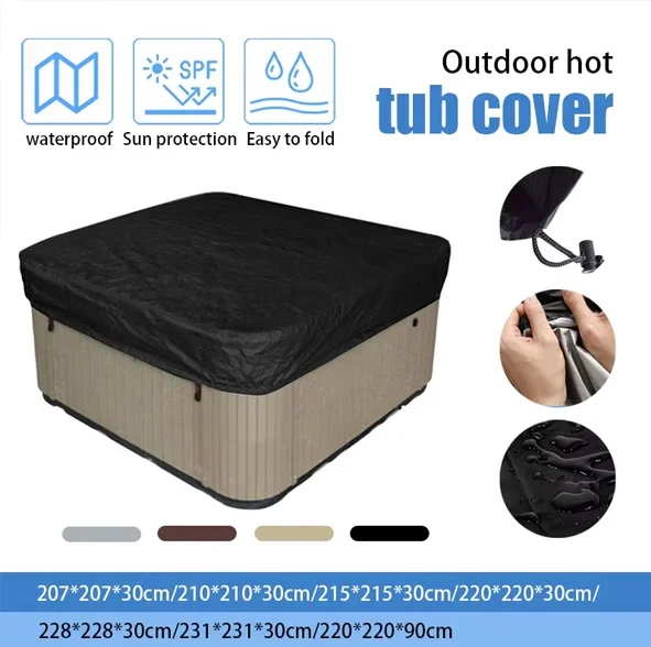 Spa Hot Tub Stofkap Badkuip Zw - Pool Cover Waterproof recensie en prijs