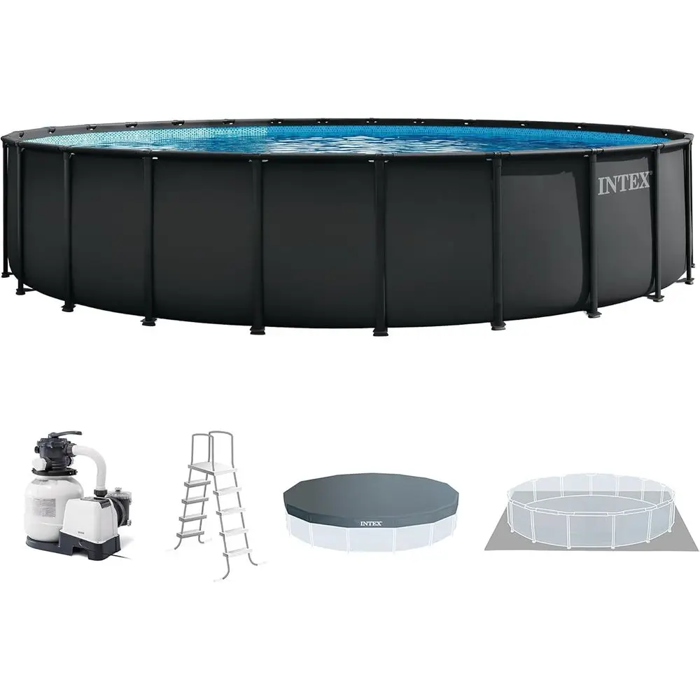 Rond zwembadset van 7,32 m x 1 - Pool Ladder Above Ground recensie en prijs