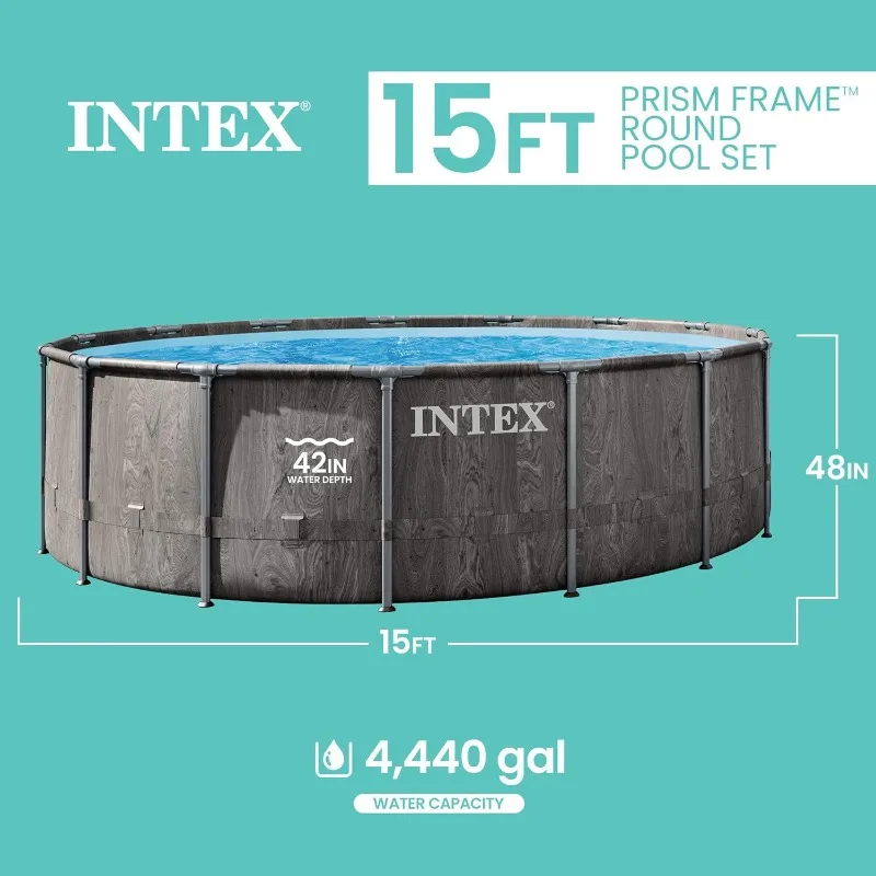 Intex Greywood Prism Frame 15' - Pool Ladder Above Ground recensie en prijs
