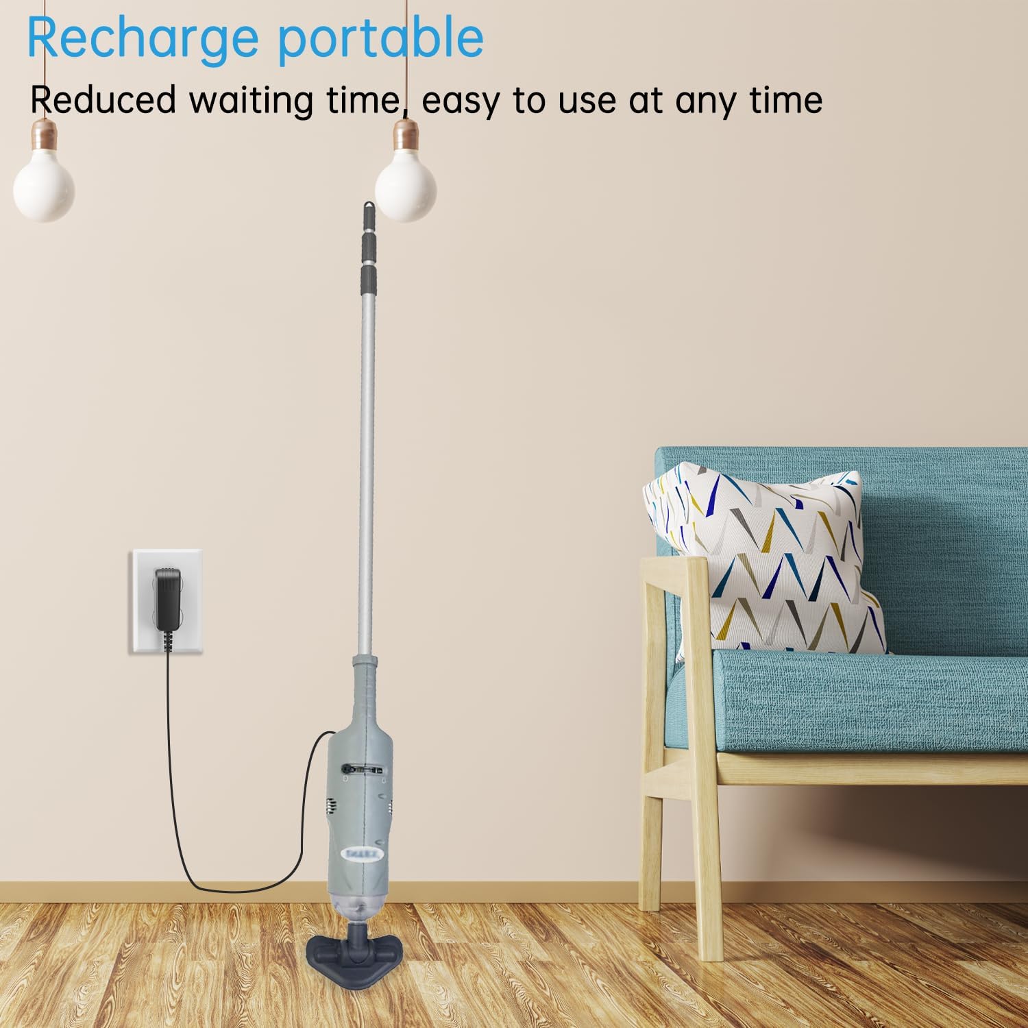5V vervangend opladersnoer voo - Pool Vacuum Manual recensie en prijs