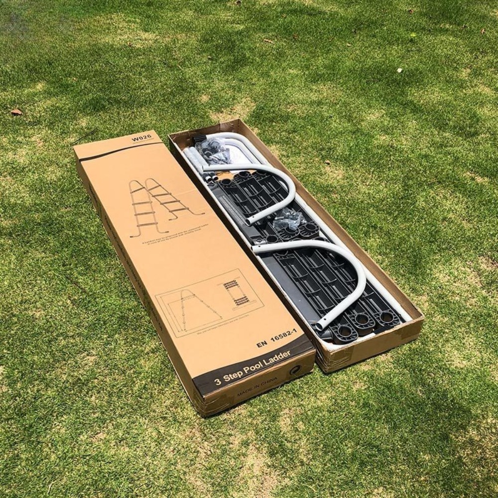 Versterkte zwembadtrap met ver - Pool Ladder Above Ground recensie en prijs